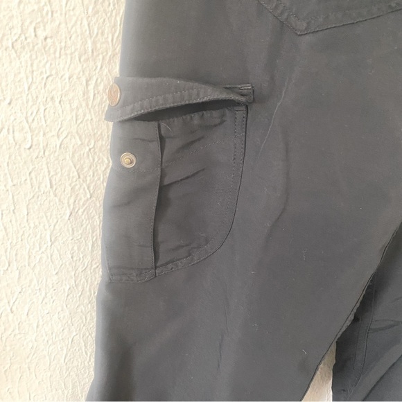 Mountain Equipment Co Op Convertible Black Hiking Pant 4 Short Removable Bottoms - Picture 5 of 12